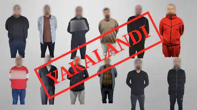 Kırmızı bültenle aranan 12 suçlu Türkiye'ye getirildi