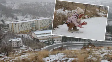 Konya'ya kış geldi: Kar yağışının en güzel kareleri çekildi