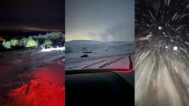 Konya’nın meşhur yollarına kar düştü: Üç rotaya kritik uyarı