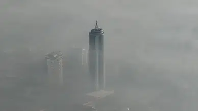 Konya'da yoğun sis etkili oldu. Uçak seferleri iptal