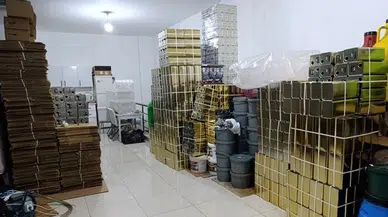 Sahte zeytinyağı üretimi yapıyorlardı: Baskın her şeyi sona erdirdi