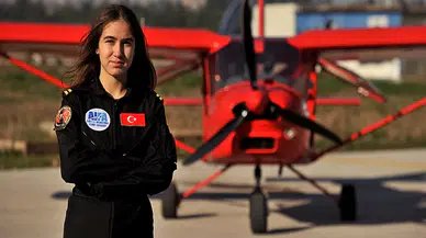 TIME'a adını yazdırdı: Türkiye'nin en genç kadın pilotu