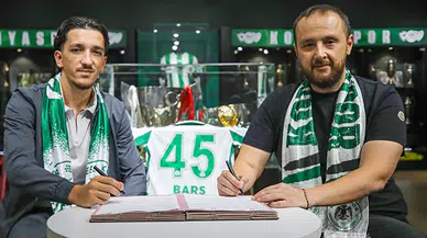 Konyaspor Emir Bars’ı resmen duyurdu