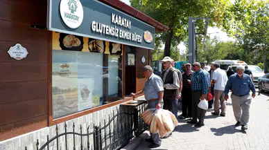 Konyalılar ucuz ve sağlıklı ekmek için zamanla yarıştı. Talep patlaması yaşanıyor