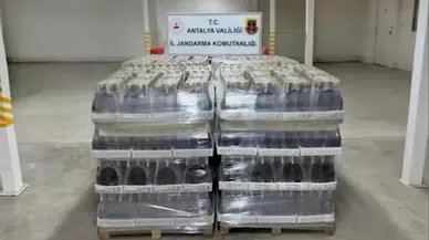 Turizmin başkentinde 119 bin 500 litre kaçak alkol ele geçirildi