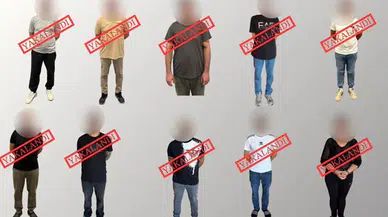 Kırmızı bültenle aranıyorlardı: Hepsi yakayı ele verdi
