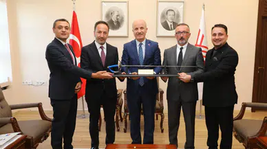 Karatay ve Barsbuğa’dan YÖK Başkanı Özvar'a ziyaret
