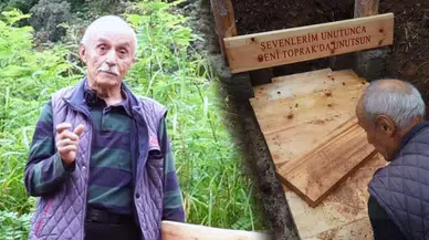 Kendisine geri dönüşümlü mezar yaptırdı: Her şey sıfırlanacak