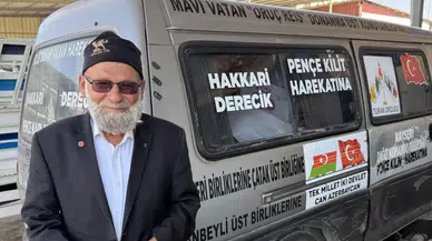 Elmacı Dede'nin aracı Konya'da arızalandı. Kaymakam sahip çıktı