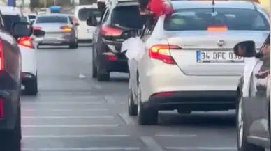 Düğün konvoyu yapmışlardı: Servet değerinde ceza