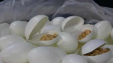 Sürpriz yumurtalardan uyuşturucu çıktı