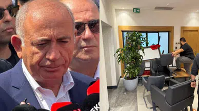 Gürsel Tekin, polis eşliğinde CHP İstanbul İl Başkanlığı'na girdi