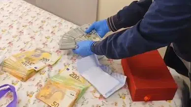 Büyücü operasyonu: On binlerce euro ve dolar ele geçirildi
