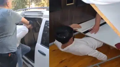 Konya'da cezaevi firarisi saklandığı yatağın altında sobelendi