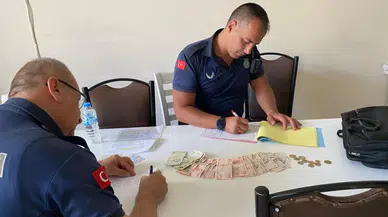 Dilencinin yarım saatte topladığı parayı zabıtalar sayamadı