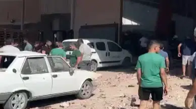 Toptancı halinde patlama: Yaralılar var