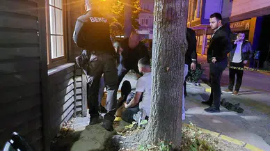 Kızına uyuşturucu satanı sokak ortasında vurdu