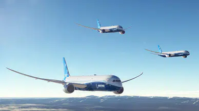 Dünyanın en büyüğü: İşte THY'ye alınacak Boing 787 Dreamliner