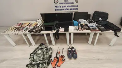 Konya'daki bu hırsız akıllanmadı! Cezaevinden çıktı 10 evi soydu