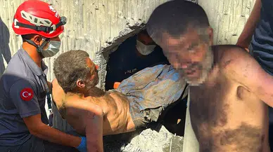 Şehrin orta yerinde inanılmaz olay: Günlerce tünelde kaldı sesleri duyanlar ihbar etti