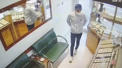 Konya'da eşine sürpriz için kuyumcudan pırlanta çalan şahıs yakalandı
