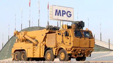Konya'nın gözbebeği zırhlı MPG, tatbikata damga vurdu