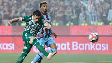 Konyaspor kupayı eliyle Trabzonspor’a verdi: 2-1