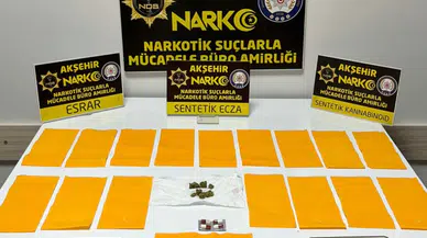 Konya'da 14 bin kullanımlık bonzai ele geçirildi: Polisten başarılı operayon