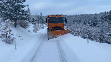 Beyaz bereket Konya'yı kuşattı: 31 ilçede alarm verildi