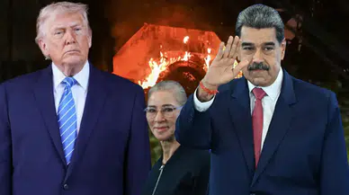 Venezuela'ya saldırı sonrası Trump'tan açıkladı: Maduro ve eşi yakalandı