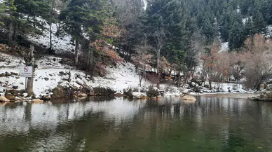 Konya’ya hayat veren su kaynağı Aygır Pınarı, çağıl çağıl akıyor