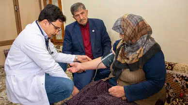 Konya'da Kampüsten Mahalleye İyilik Sağlık Hareketi sürüyor