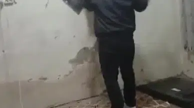 Adam evi böyle yıktı: Dört çocuk annesi öldürülmekten korkuyor