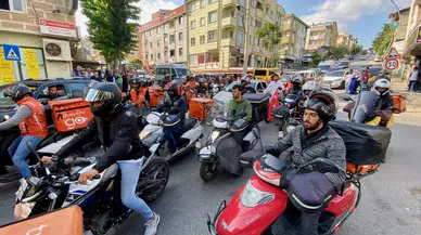 Kuryeler kazan kaldırdı: 3 gün teslimat olmayacak