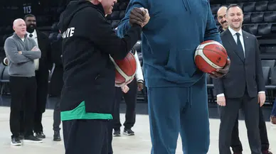 Cumhurbaşkanı Erdoğan, NBA efsanesi Shaquille O'Neal ile bir araya geldi