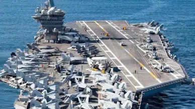 İran bu geceyi uykusuz geçirecek: ABD uçak gemisi Ortadoğu'ya konuşlandı