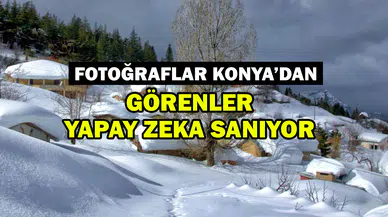 Konya'nın gizemle dolu yaylası: Tarih beyazları giydi