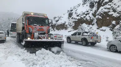 Konya'dan Antalya'ya gidecekler dikkat: 3 güzergahta kar var