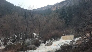 Konya'nın gürül gürül akan şelalesi: Aygırdibi hayat buldu