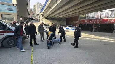 Köprüde can pazarı: Tutunamayınca yere düştü