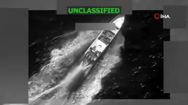 Pasifik’te uyuşturucu ticareti: ABD tekneyi böyle vurdu