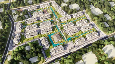 Konya'nın yeni projesinde yaşam başlıyor: İçerisinde göl var