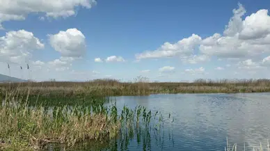 Sultan Dağları'ndaki kar Eber Gölü'ne ve Akşehir Kirazı'na umut oldu