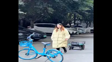 Pazar arabası ve hamallık bitiyor: Çinliler bu robotu üretti