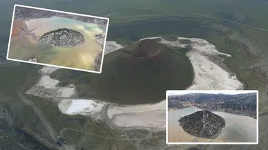 Konya'ya ikinci Meke Gölü geldi: Kuru Ova sular altında kaldı