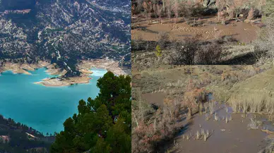 Konya'nın turkuaz suları renk değiştirdi: Göksu hattı yükseliyor