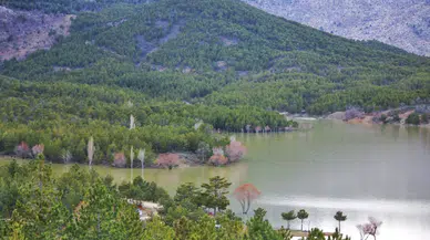 Küpe Dağı’nın eriyen karı, Konya’nın gözdesi Gökçehüyük’ü doldurdu