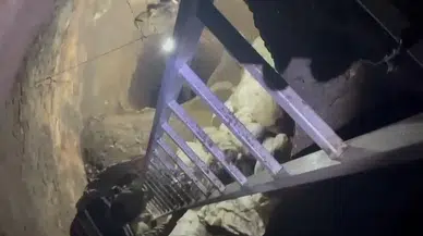 Define hevesiyle 40 metrelik kuyuyu evinin bahçesine 2 yılda kazdı