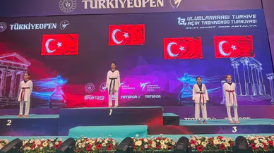 Konyalı sporcu Melek Su Dönmez üçüncülük kürsüsüne çıktı