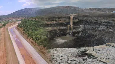 Konya'nın Mavi hayali AHİ suyla buluştu: Tımraş Obruğu yeniden doluyor